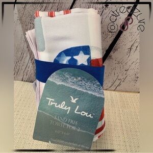 🆕 Truly Lou Sand Free Beach Towel